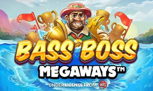 Bass Boss Megaways™ - Slot de pesca com sistema Megaways e tema subaquático