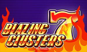 Imagem do jogo Blazing Clusters no 8822bet