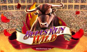 Imagem do jogo Bulls Run Wild no 8822bet